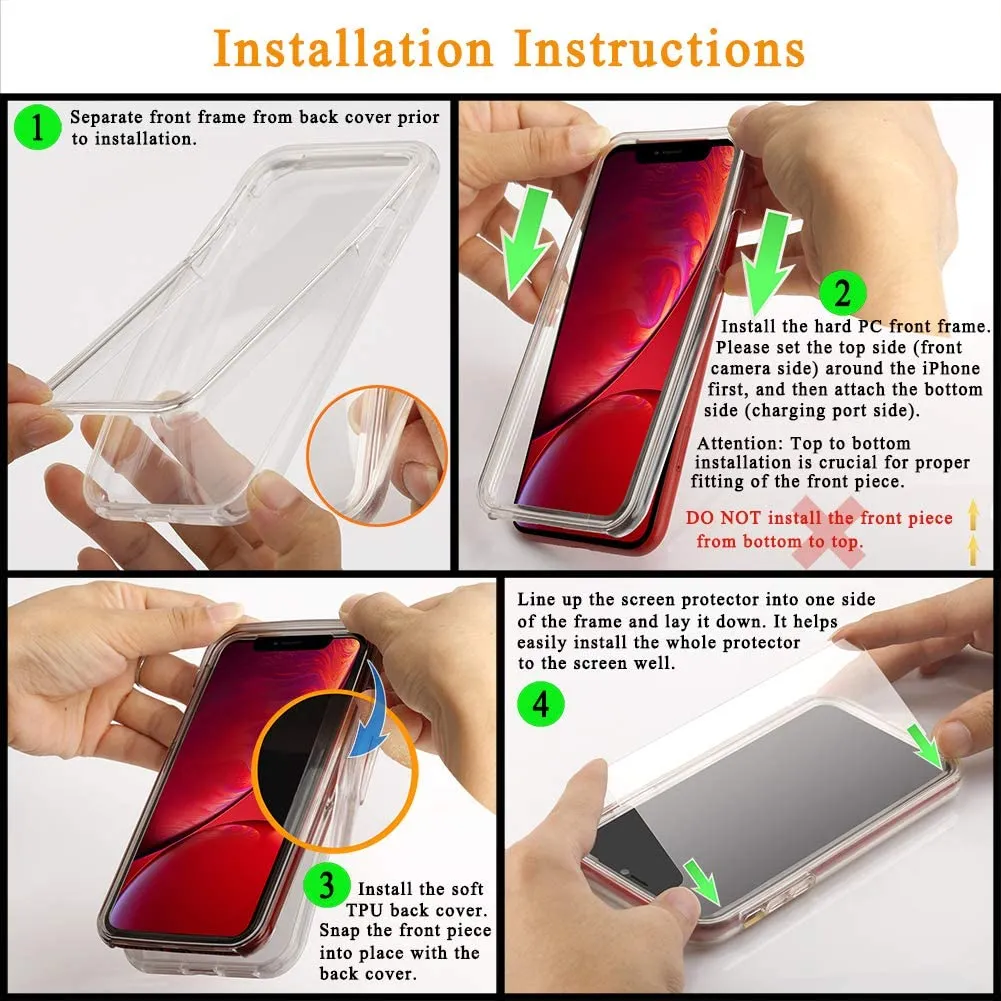 iPhone 13 Mini Case 5.4 Inch Full Body Protective Shockproof Phone Cover