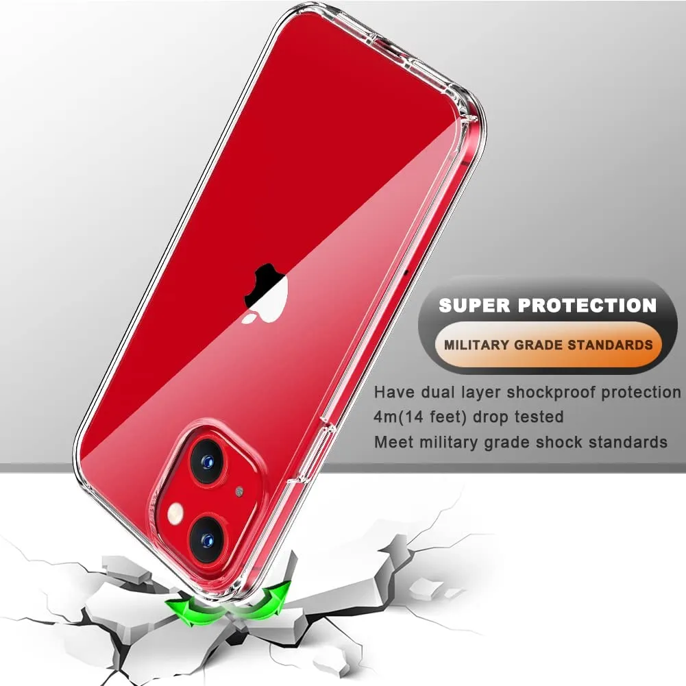 iPhone 13 Mini Case 5.4 Inch Full Body Protective Shockproof Phone Cover