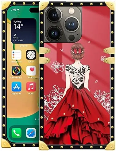 iPhone 14 Plus Case, Leopard Crown iPhone 14 Plus Case Cover  6.7-inch