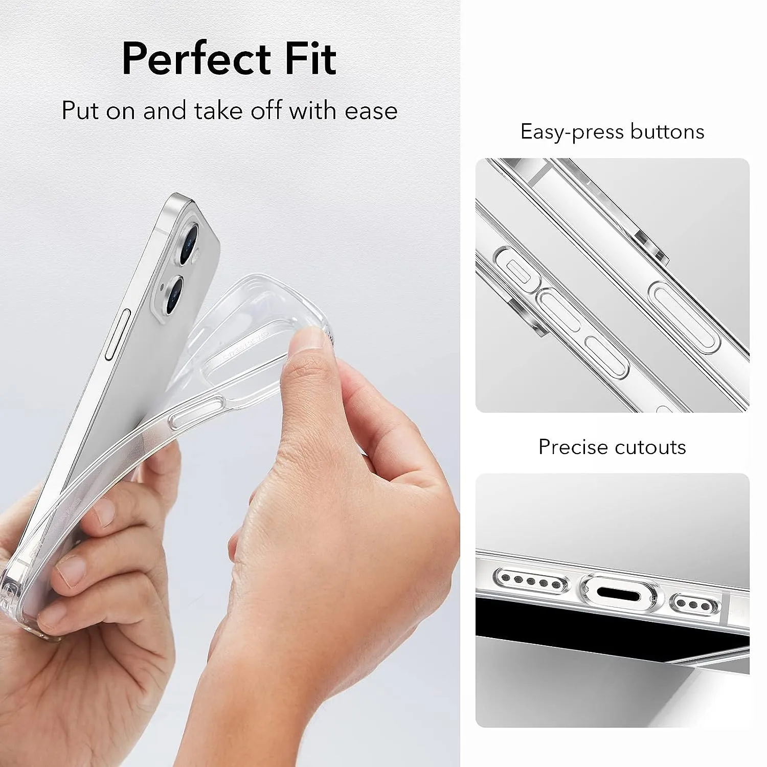 iPhone 15 Pro Space Collection Transparent Phone Case