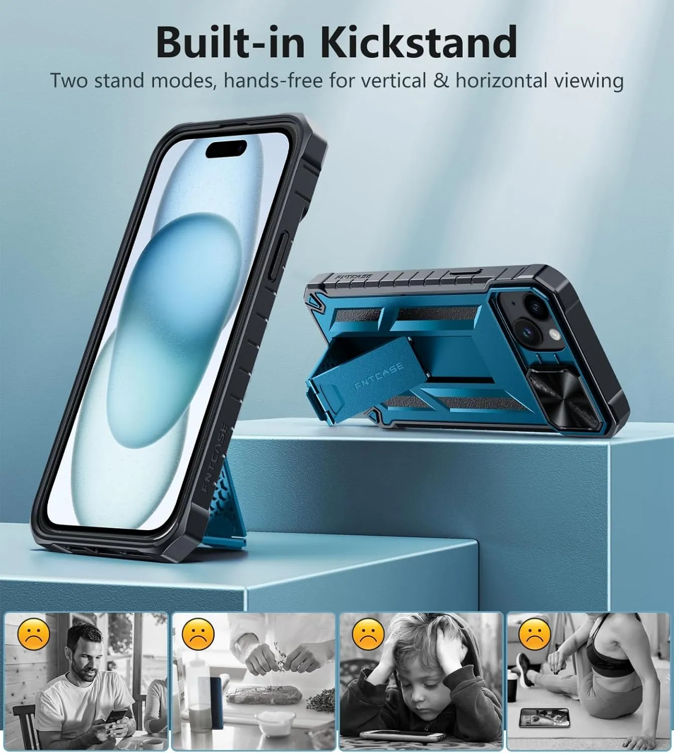 iPhone 16 Pro Max Heavy Duty Shockproof Case