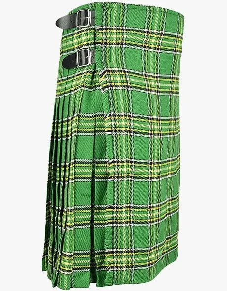 IRISH GREEN TARTAN KILT
