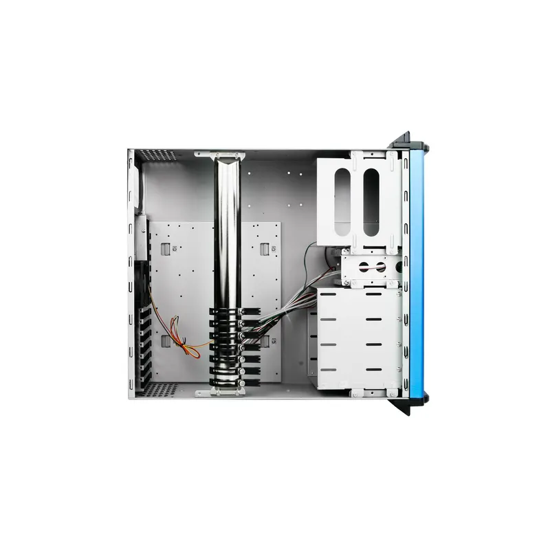 iStarUSA D2-400-7-BLUE 4U Compact Stylish Rackmount Chassis