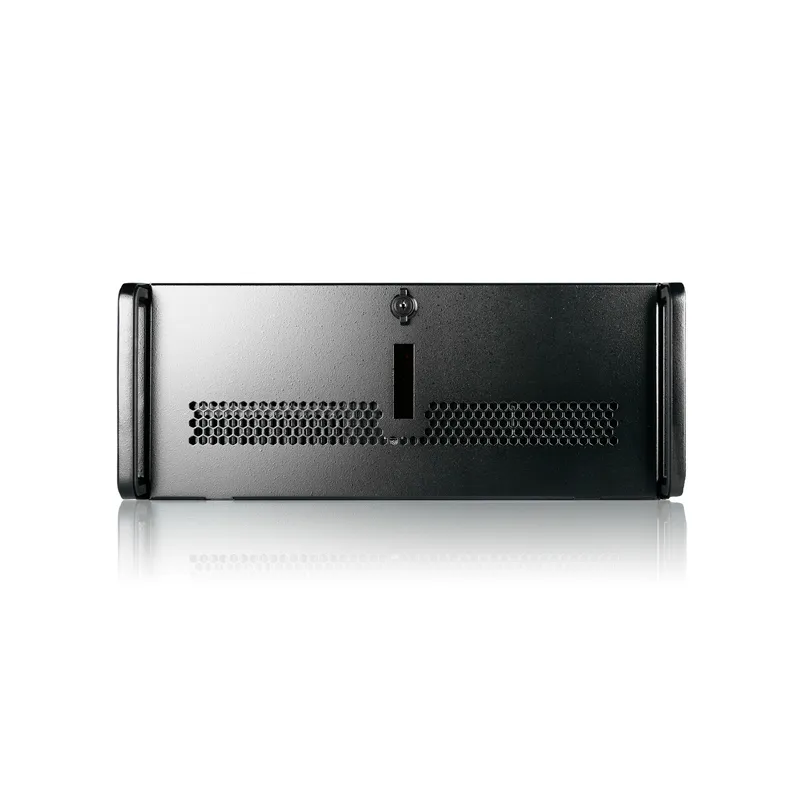 iStarUSA E-40-50R8PD2 4U Rugged 15" Compact Rackmount Chassis with 500W Redundant Power Supply