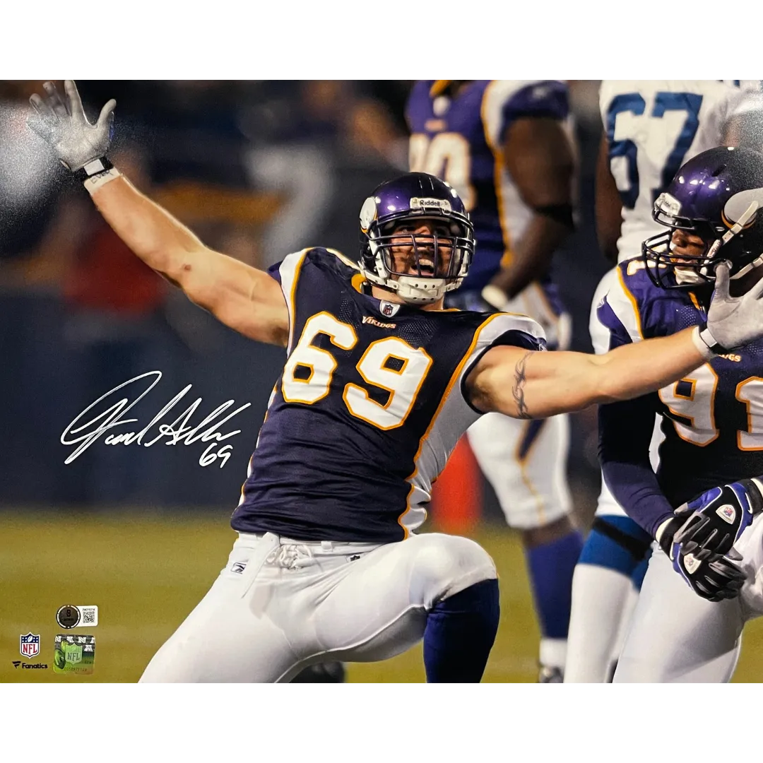 Jared Allen Autographed Minnesota Vikings 16x20 Photo