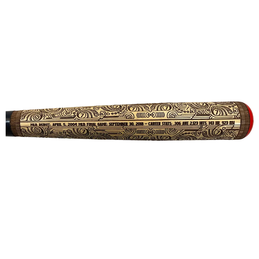 Joe Mauer Autographed Fan HQ Exclusive Pillbox Bat w/ HOF 2024 Inscription (Numbered Edition)