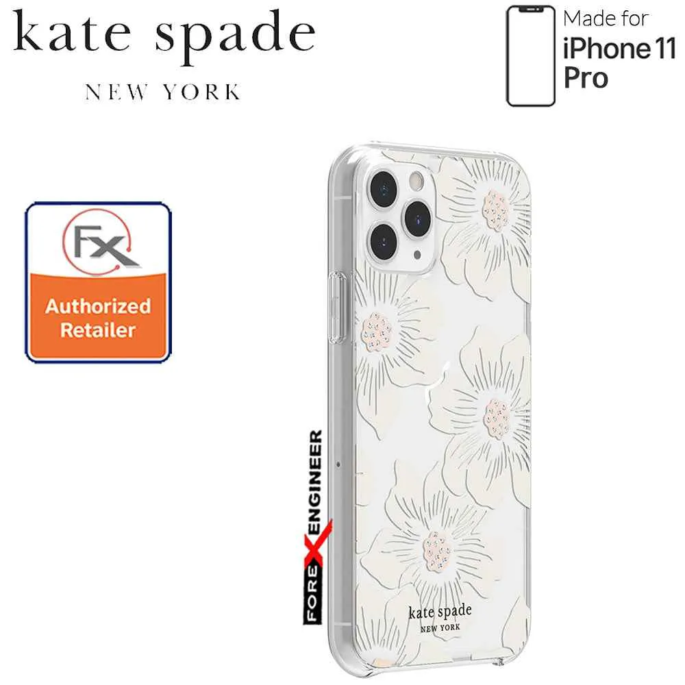 Kate Spade Protective Hardshell for iPhone 11 Pro ( Hollyhock ) ( Barcode : 191058100993 )