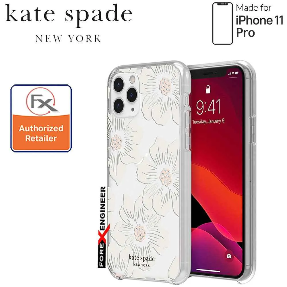Kate Spade Protective Hardshell for iPhone 11 Pro ( Hollyhock ) ( Barcode : 191058100993 )
