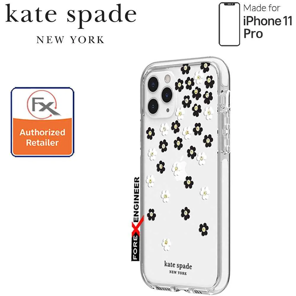 Kate Spade Protective Hardshell for iPhone 11 Pro ( Scattered Flowers ) ( Barcode : 191058101082 )