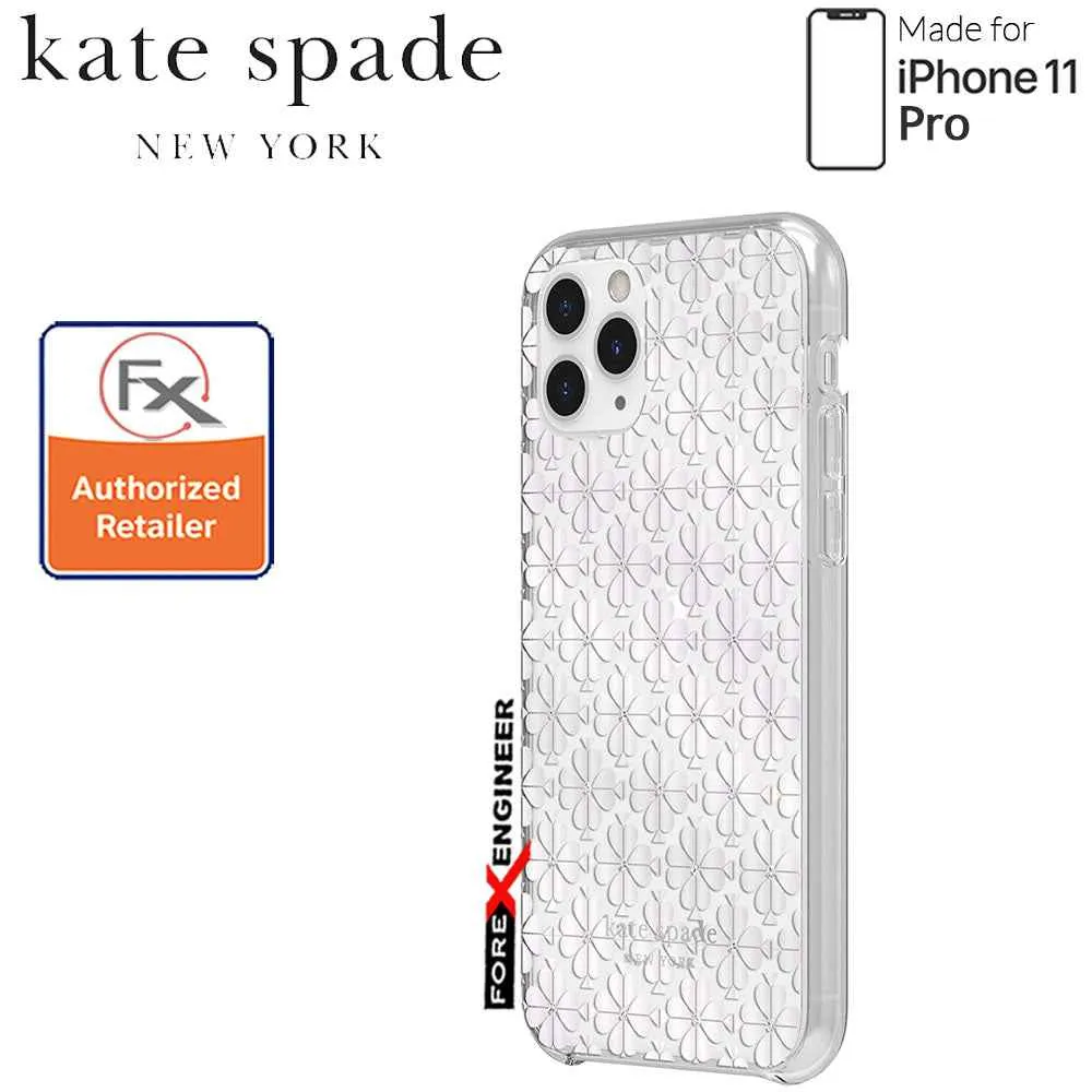 Kate Spade Protective Hardshell for iPhone 11 Pro ( Spade Flower ) ( Barcode : 191058102508 )