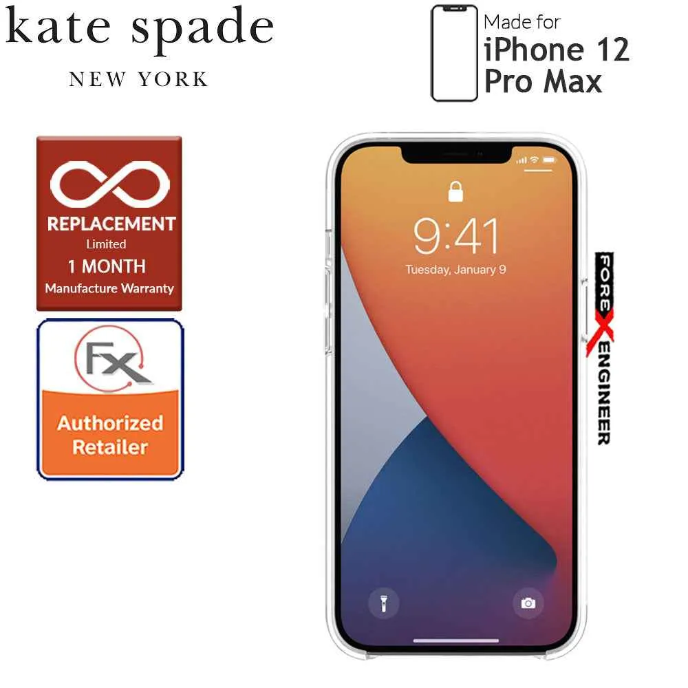 Kate Spade Protective Hardshell for iPhone 12 Pro Max 5G 6.7" - Daisy Iridescent ( Barcode: 191058121028 )