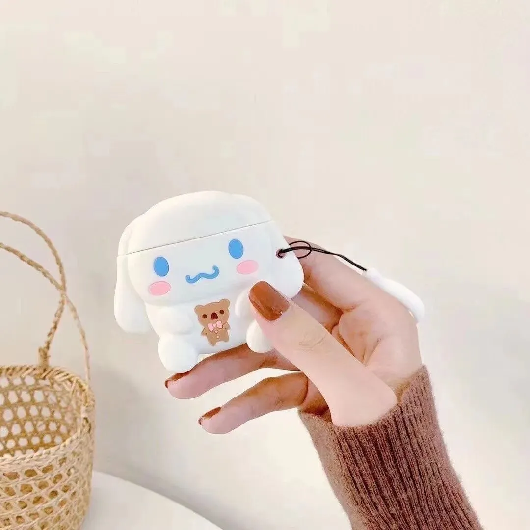 Kawaii AirPods Case (Cinnamoroll & Pompompurin)