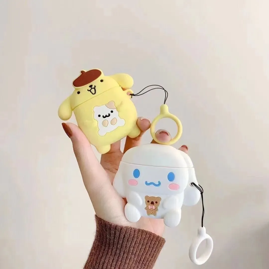 Kawaii AirPods Case (Cinnamoroll & Pompompurin)