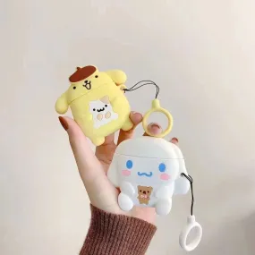 Kawaii AirPods Case (Cinnamoroll & Pompompurin)