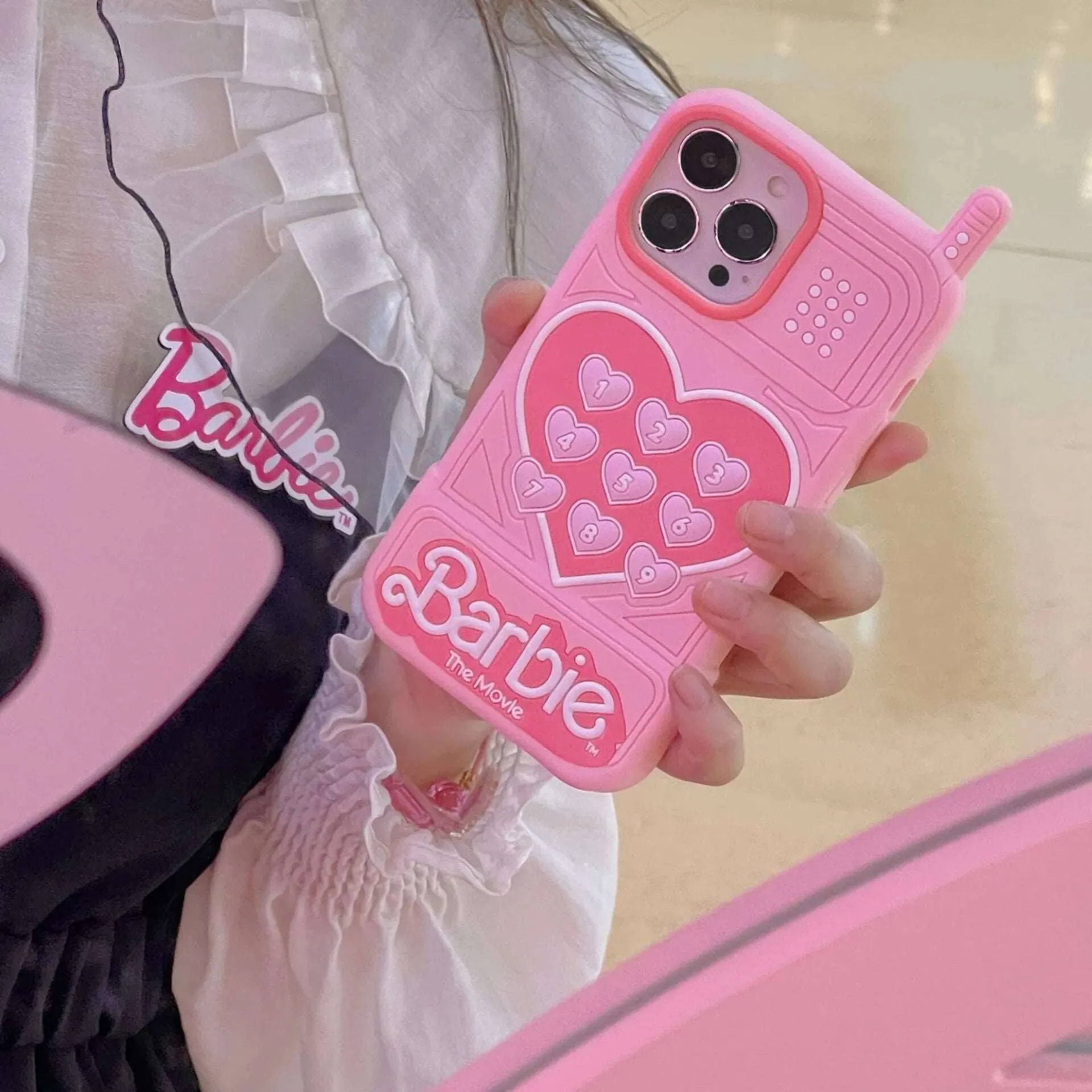 Kawaii Barbie iPhone Case