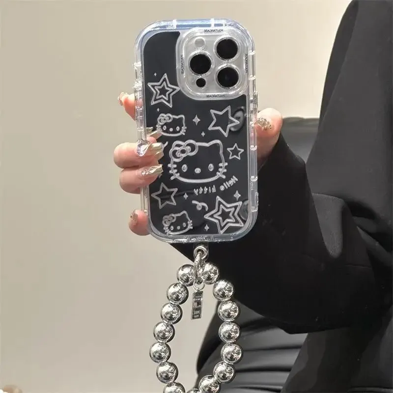 Kawaii Hello Kitty Mirror iPhone Case