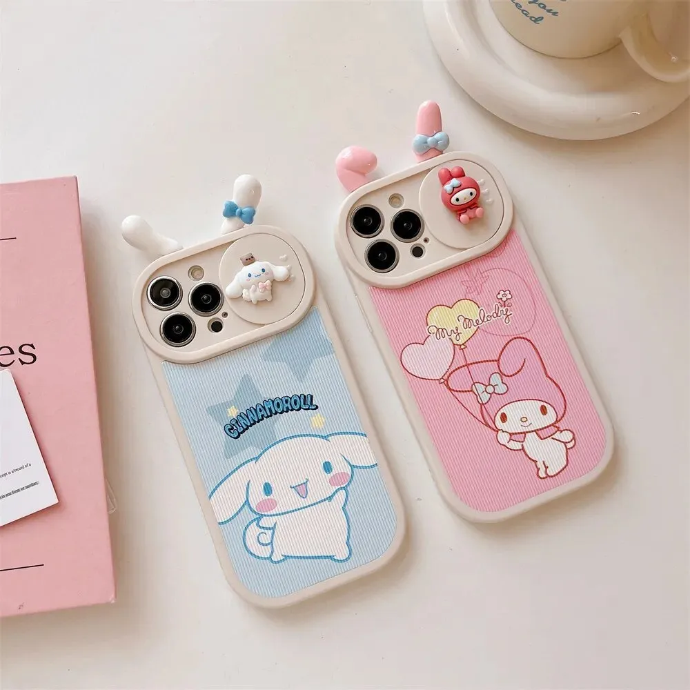 Kawaii iPhone Case (Cinnamoroll & My Melody)
