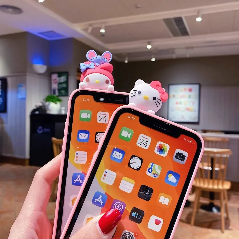 Kawaii iPhone Case (Hello Kitty & My Melody)