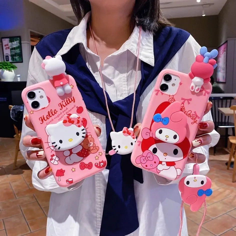 Kawaii iPhone Case (Hello Kitty & My Melody)
