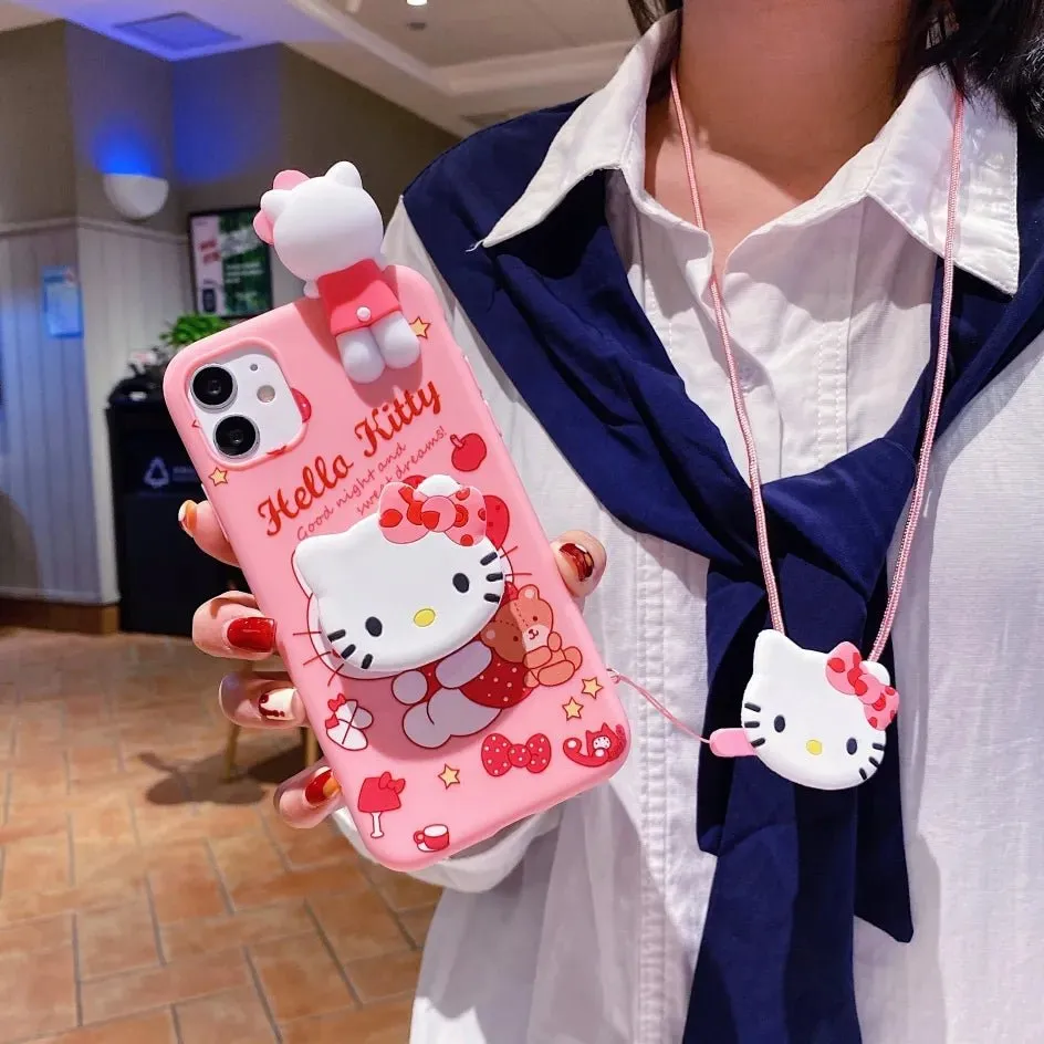 Kawaii iPhone Case (Hello Kitty & My Melody)
