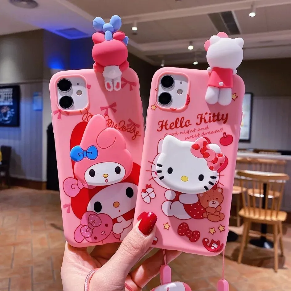 Kawaii iPhone Case (Hello Kitty & My Melody)