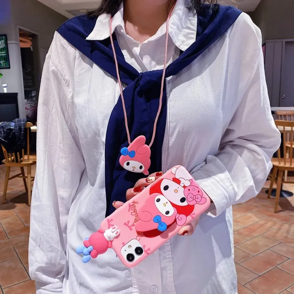 Kawaii iPhone Case (Hello Kitty & My Melody)