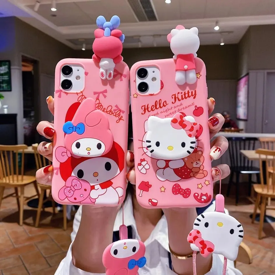 Kawaii iPhone Case (Hello Kitty & My Melody)