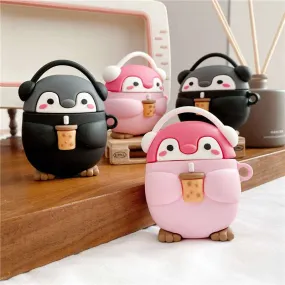 Kawaii Penguin Airpods Case