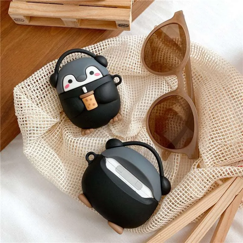 Kawaii Penguin Airpods Case