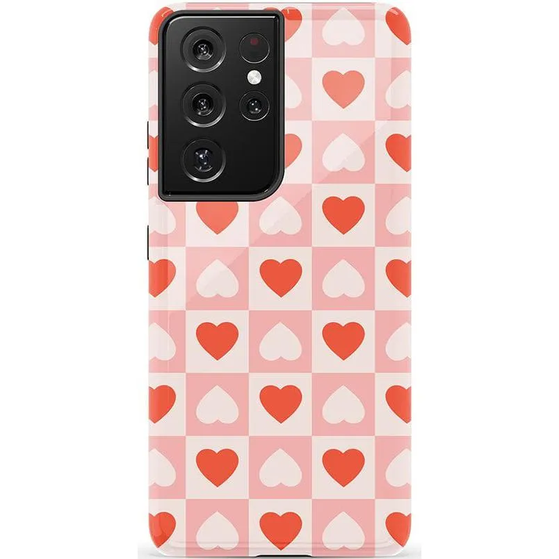 King of My Heart | Checkered Hearts Case