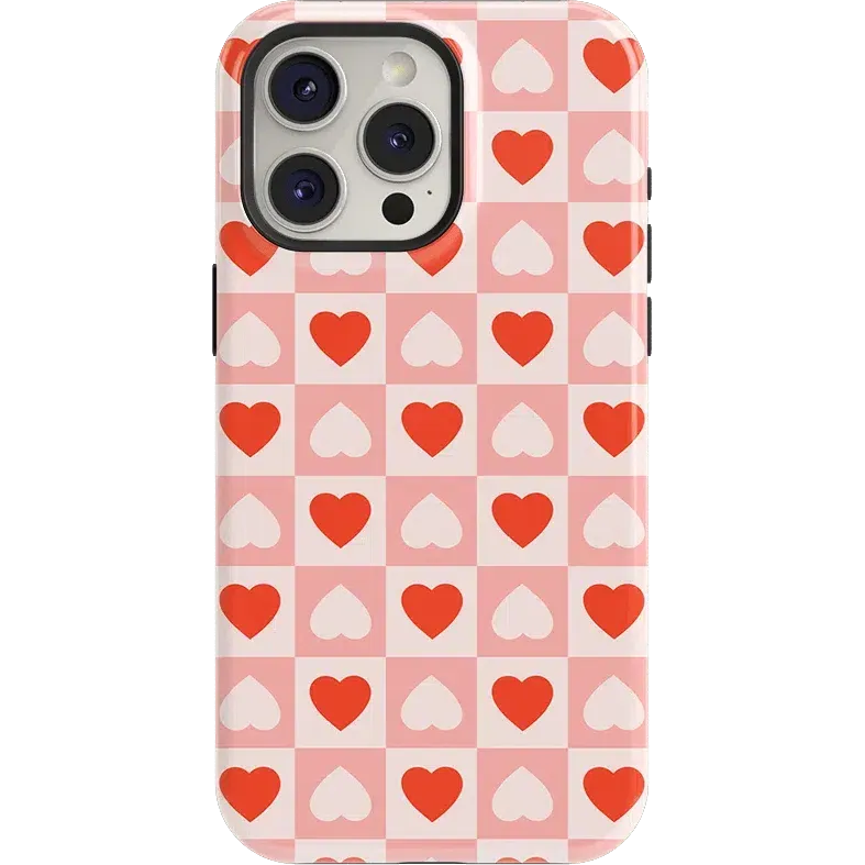 King of My Heart | Checkered Hearts Case