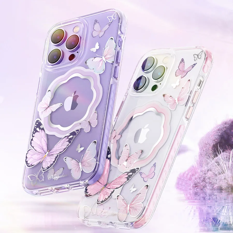 KINGXBAR Butterfly Magnetic MagSafe Shockproof Case Cover