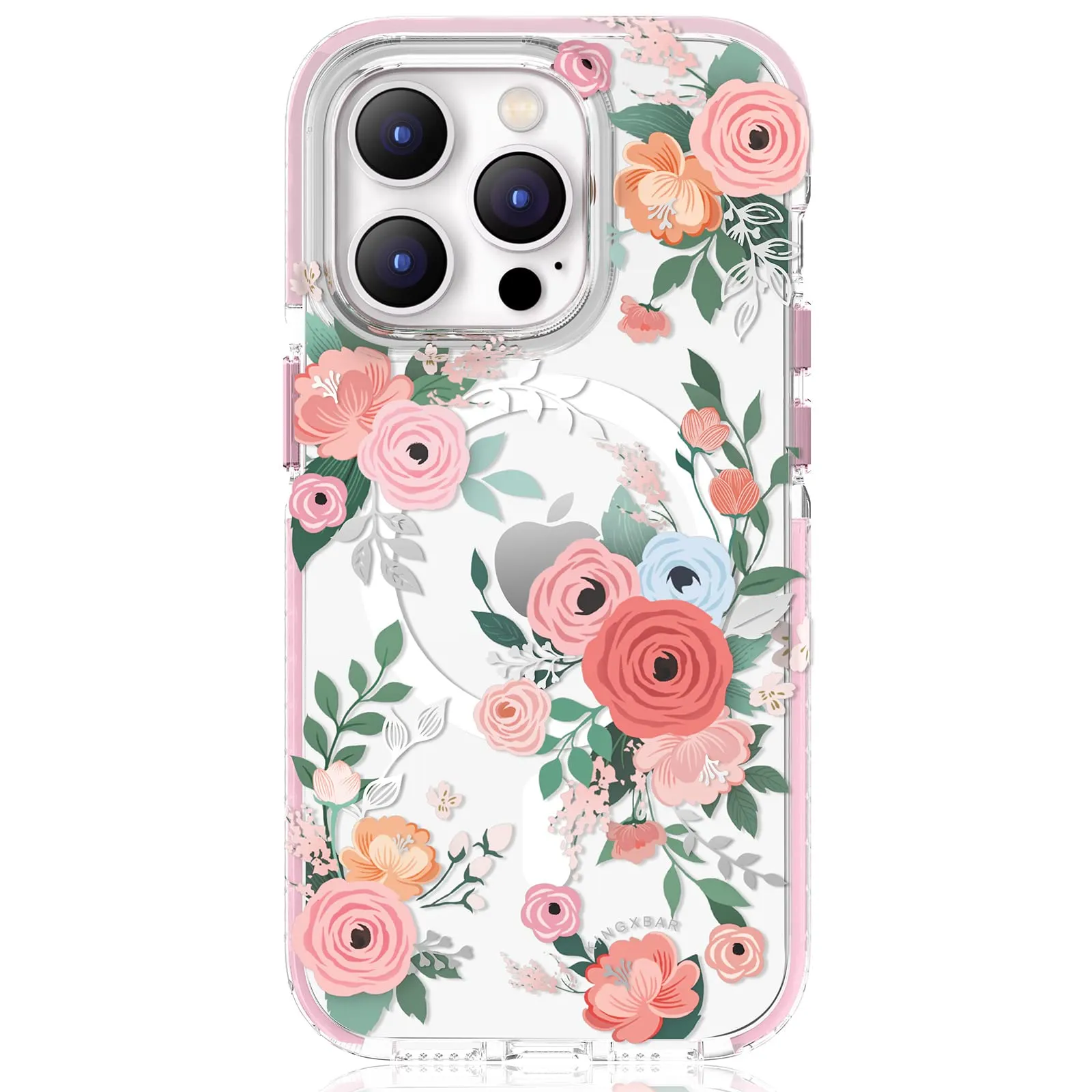 KINGXBAR Flora Magnetic MagSafe Shockproof Case Cover