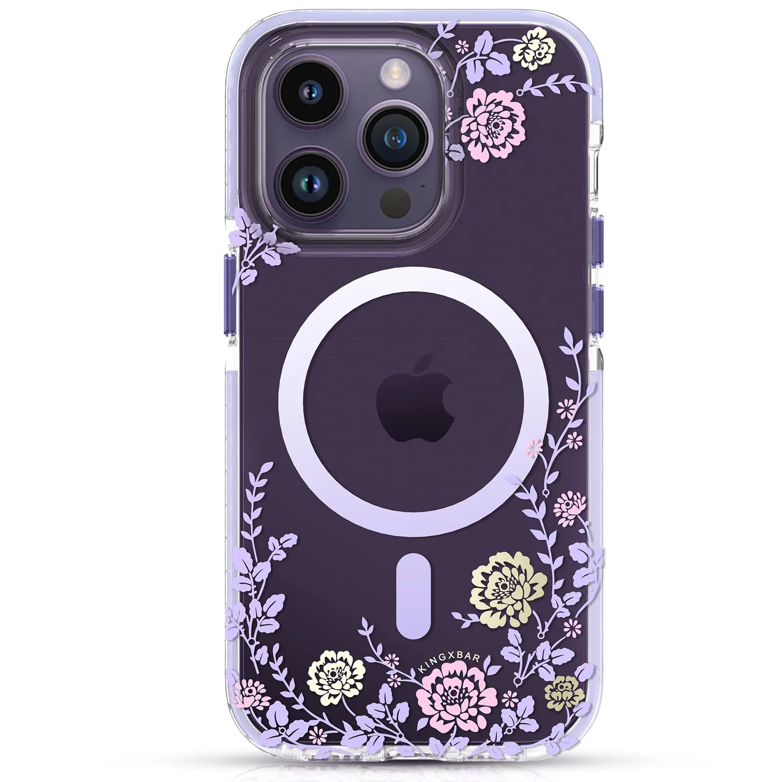 KINGXBAR Flora Magnetic MagSafe Shockproof Case Cover