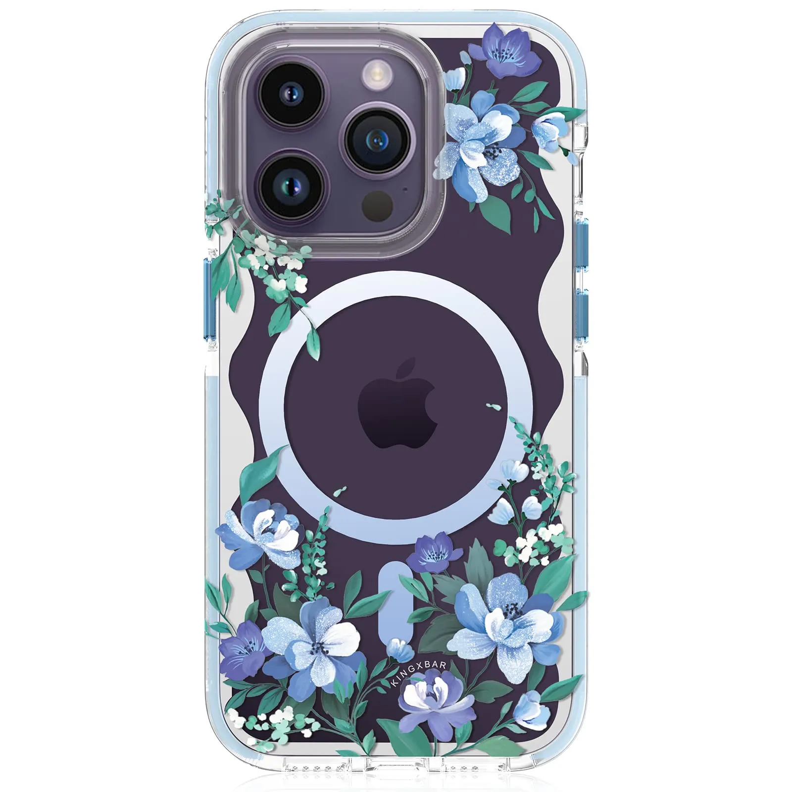 KINGXBAR Flora Magnetic MagSafe Shockproof Case Cover