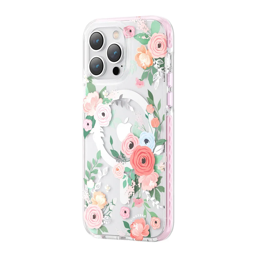 KINGXBAR Flora Magnetic MagSafe Shockproof Case Cover