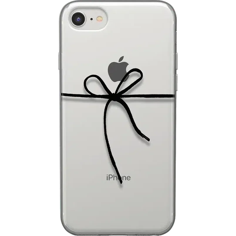 Knot Over U | Clear Ribbon Case