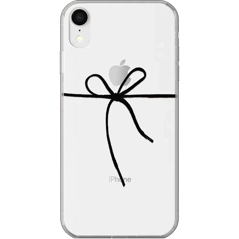 Knot Over U | Clear Ribbon Case