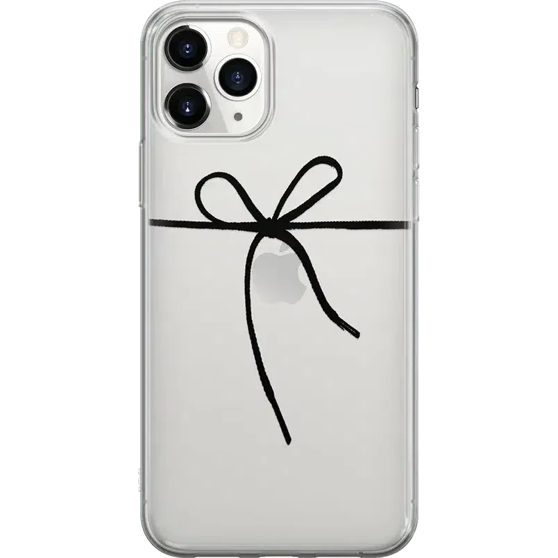 Knot Over U | Clear Ribbon Case