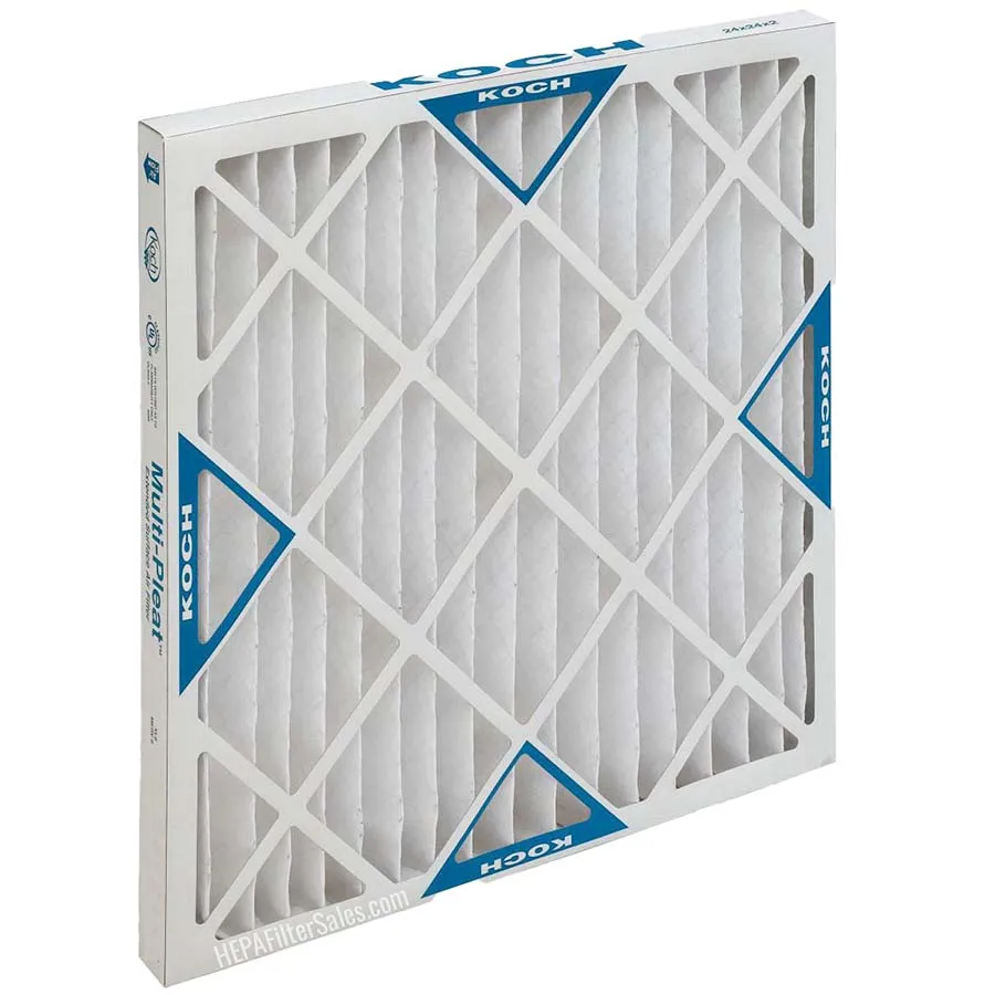 Koch Air Filter 20 x 24 x 2 MERV 8 Pleated Air Filter - 12 Pack