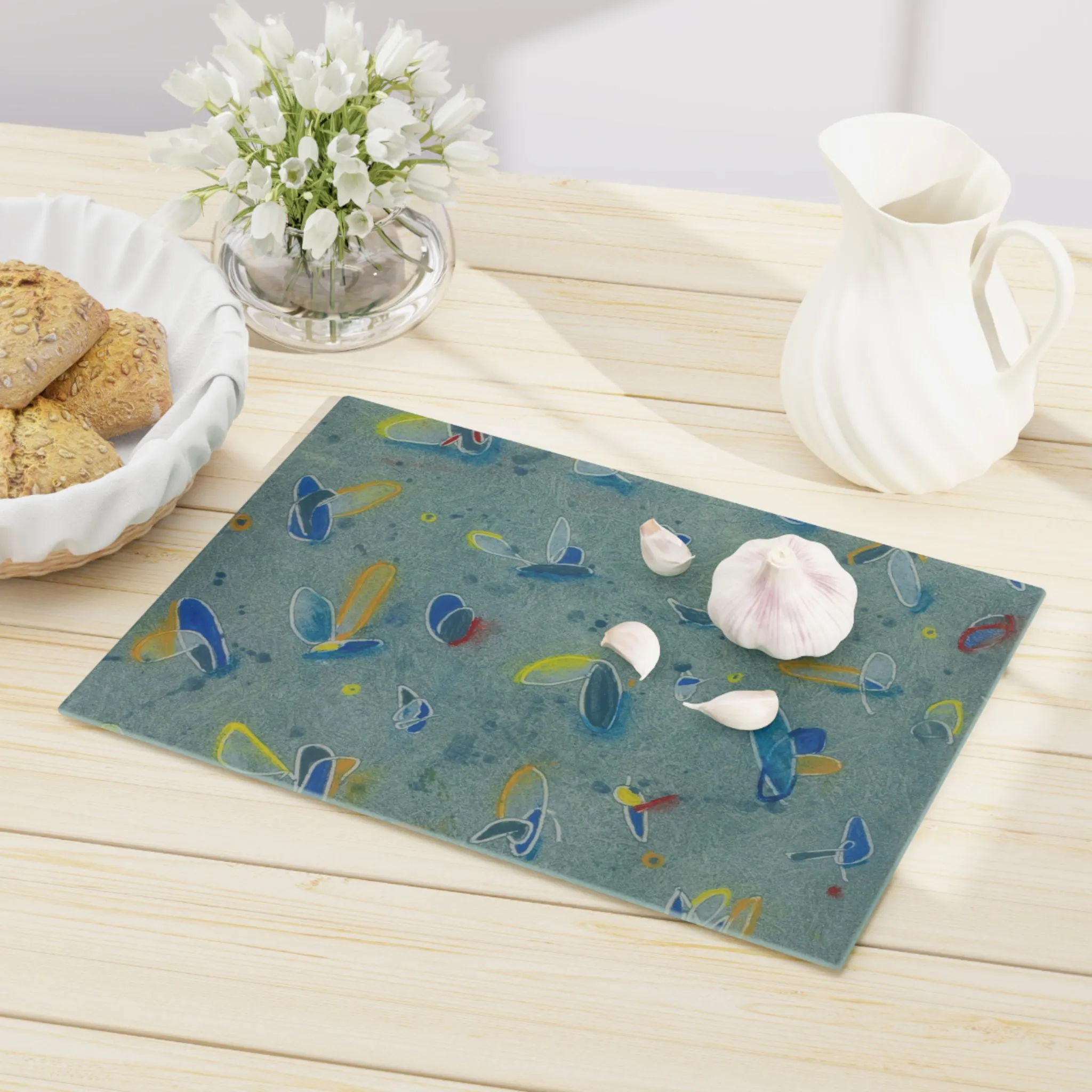 Las Abejas Glass Tray