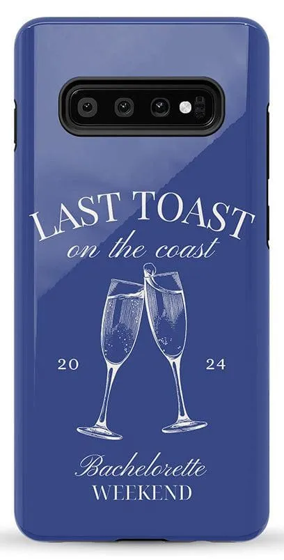 Last Toast | Blue Coastal Bachelorette Case