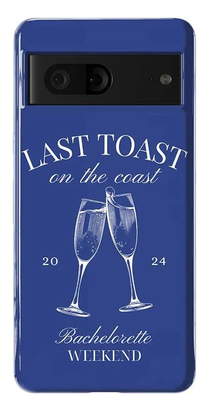 Last Toast | Blue Coastal Bachelorette Case