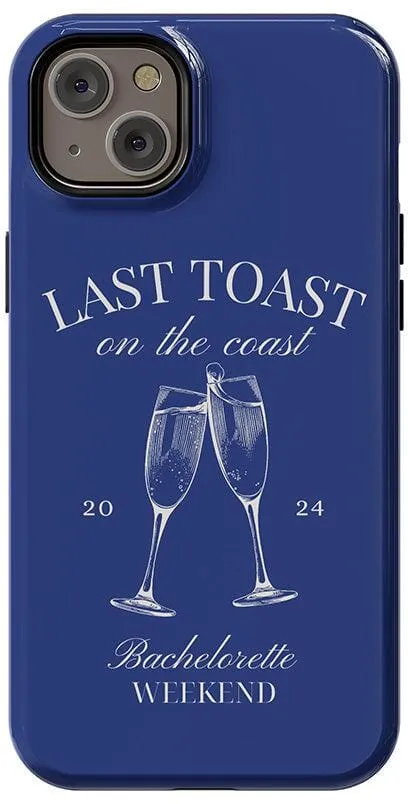 Last Toast | Blue Coastal Bachelorette Case