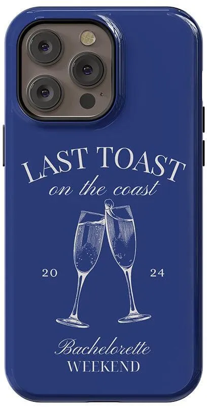 Last Toast | Blue Coastal Bachelorette Case