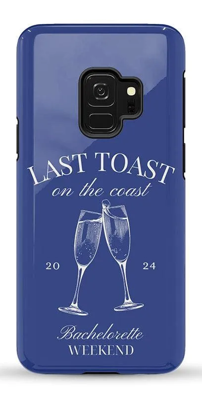 Last Toast | Blue Coastal Bachelorette Case