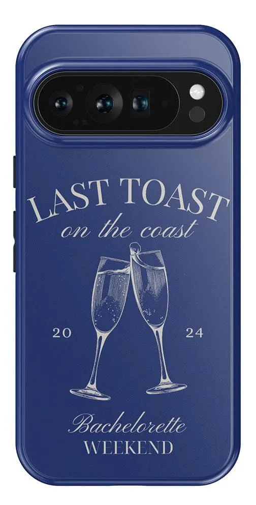 Last Toast | Blue Coastal Bachelorette Case