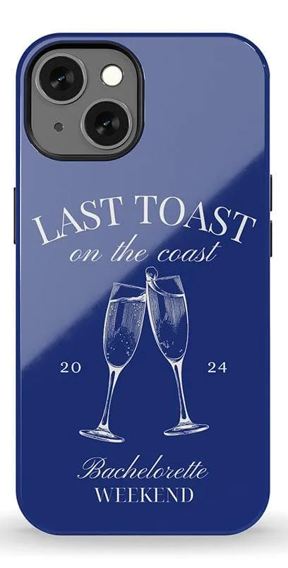 Last Toast | Blue Coastal Bachelorette Case