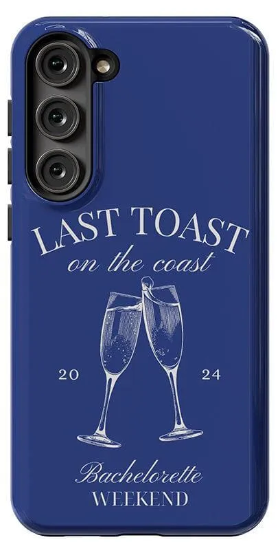 Last Toast | Blue Coastal Bachelorette Case