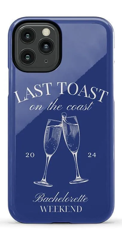 Last Toast | Blue Coastal Bachelorette Case